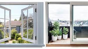 مقایسه پنجره دو جداره کشویی و لولایی